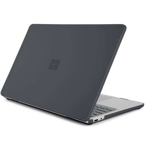 Batianda Case for Microsoft Surface Laptop 13 inch 2025-2026, Matte Black | Fits Model 2095, Lightweight Slim Hard Shell with Scratch-Resistant Protection, Easy Installation, Precision Fit - color: Matte black