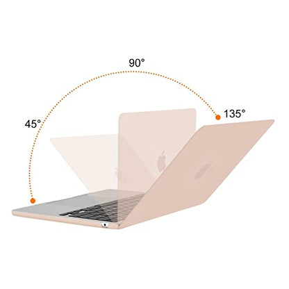 MOSISO Compatible with MacBook Air 13 inch Case M5 2026 M4 M3 M2 2025-2022 | A3449 A3240 A3113 A2681, Scratches-Resistant Protective Hard Shell for MacBook Air 13.6 inch Case, Camel - color: Camel