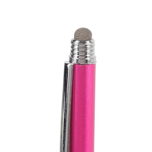 Dioche Capacitive Stylus Pen 2 in 1 Stylus Pen - High Sensitivity Double End Capacitive with Two Tips for Touch Screen & Digital Calendar - Dark Blue (Pink) - color: Pink
