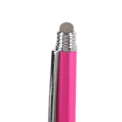 Dioche Capacitive Stylus Pen 2 in 1 Stylus Pen - High Sensitivity Double End Capacitive with Two Tips for Touch Screen & Digital Calendar - Dark Blue (Pink) - color: Pink