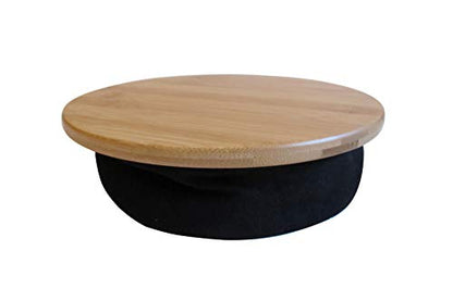 MOJO Beanbag Ergonomic Mousepad - Comfortable Mouse Pad for Sofa, Bed, Lap, Couch, and Anywhere Else (Bamboo Wood) - color: Bamboo Wood