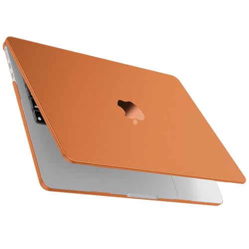 MOSISO Compatible with MacBook Air 15 inch Case M5 M4 M3 M2, Cosmic Orange | Ultra Thin Hard Case,Precision Color & Anti-Fingerprint -Compatible with MacBook Air 15.3 inch A3241 A3114 A2941 2026-2023 - color: Cosmic Orange
