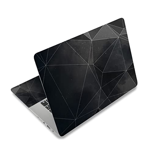 Laptop Skin Sticker Decal,12" 13" 13.3" 14" 15" 15.4" 15.6" Laptop Skin Sticker Protector Cover for Toshiba Hp Samsung Dell Apple Acer Leonovo Sony Asus Laptop Notebook (Black Triangle) - color: Black Triangle
