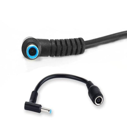 90 Degree Laptop Charger Converter Cable, 7.4x5.0mm Female to 4.5x3.0mm Male Tip, Portable Adapter for Home, Travel and Work