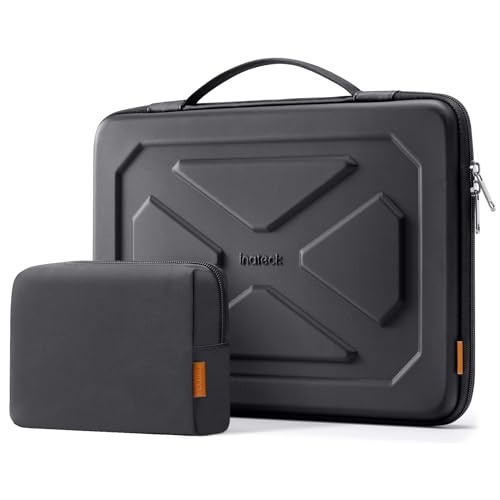 Inateck 13 inch Shockproof Laptop Case Compatible with 14 inch MacBook Pro M5 M4 M3 M2 M1 Pro Max 2025-2021, 13 inch MacBook Pro Air M2 M1 2010-2022, 13.5 inch Surface Laptop 6/5