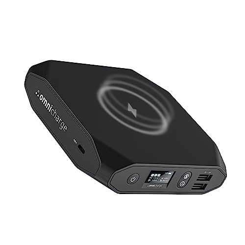 Omni 20C+ Professional Premium Portable Power Bank with Fast Charging 100W USB-C PD 20,000mAh/71Wh – Laptop Power Bank, Universal Charger for All Devices, USB Hub, Wireless & QC 3.0 Power Solution