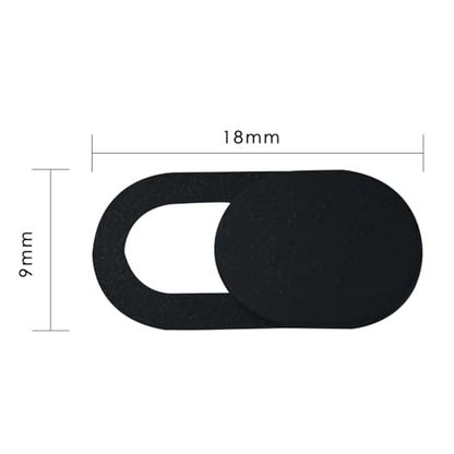 Webcam Cover (6 Pack) 0.03 inch Ultra Thin Laptop Camera Cover Slide for Computer PC Tablet Notebook Camera Blocker Slider - Black