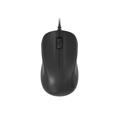 USB Silent Wired Computer Mouse with Easy Click for Office and Home, 1200DPI, Premium and Portable, Compatible with Windows PC, Laptop, Desktop, Notebook (Black) - color: Black