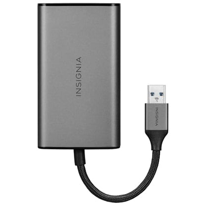 INSIGNIA TV, Monitor & Display Adapters – 4K Ultra HD, 60W Power Delivery, USB 3.0 5Gbps – Compatible with MacBook, iPad, Chromebook, Windows Laptops (USB to VGA Adapter) - style: USB to VGA Adapter