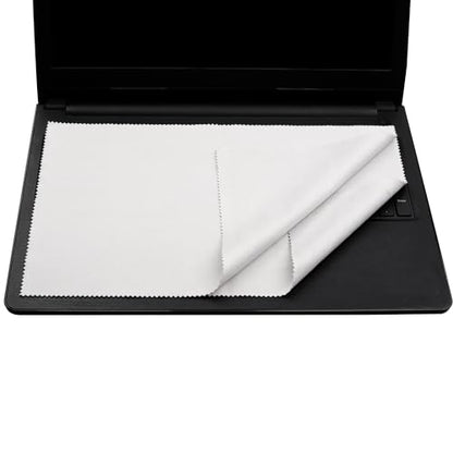 2 Pack Microfiber Liner Cleaning Cloth for 15 15.6 16" HP/DELL/Lenovo/ASUS/Acer/Samsung/MSI/LG, etc with 15-16 inch laptops with Numeric keypad Keyboard Cloth
