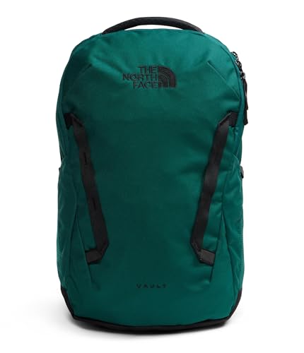 The North Face Vault Everyday Laptop Backpack, Pacific Teal/Blk, OSFA | Commuter Travel Bag, Water-Repellent Finish, Spacious Compartment - color: Pacific Teal/Tnf Black