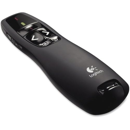Logitech R400 Presentation Pointer, Black | Wireless, Radio Frequency, Laser, USB