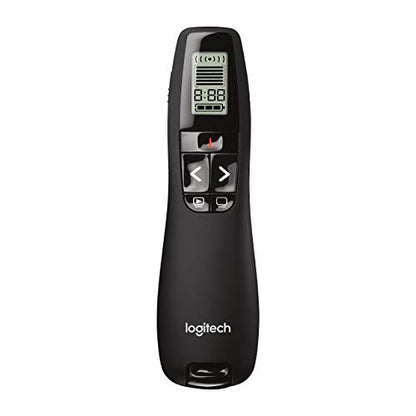 Logitech Professional Presenter R800, Presentation Wireless Presenter with Laser Pointer Green (Renewed)