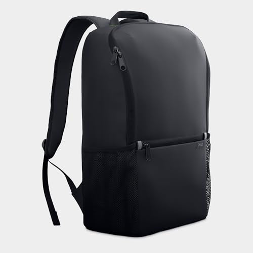 Dell 14-16 EcoLoop Essential Backpack 14-16 - CP3724 - Lightweight, Two Mesh Side Pockets, Built-in Accessories Organizer, Dedicated Padded Laptop Sleeve - Black - color: Black 14-16"