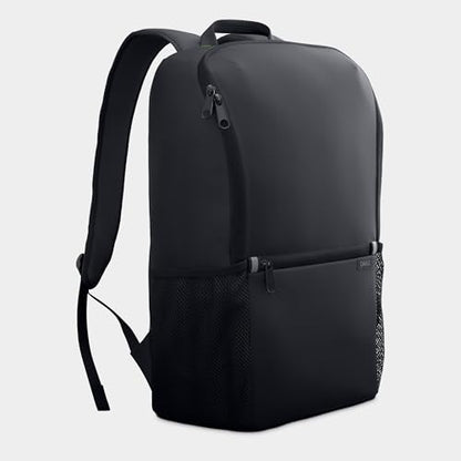 Dell 14-16 EcoLoop Essential Backpack 14-16 - CP3724 - Lightweight, Two Mesh Side Pockets, Built-in Accessories Organizer, Dedicated Padded Laptop Sleeve - Black - color: Black 14-16"