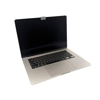 Webcam Cover Slide for Laptop, Made in the USA, Thin, Flexible, Push-On Camera Cover for MacBook, PC & Chromebook, No Adhesive, No Residue, 6 Pack