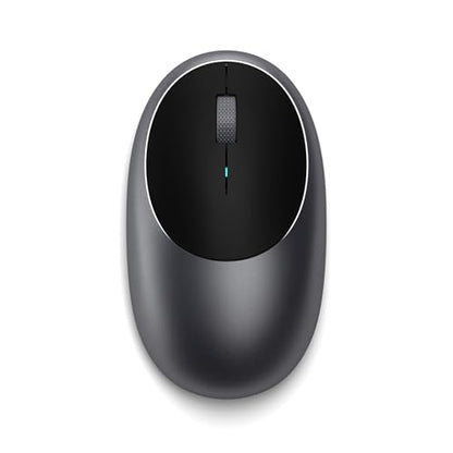 Satechi M1 Wireless Bluetooth Mouse, USB-C Rechargeable, Compact & Portable, for MacBook Air/Pro/Neo, iPad Air/Pro, iPad mini, Mac mini, iMac & Windows - Space Gray - color: Space Gray