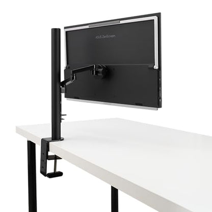 ASUS ZenScreen 22” (21.5 viewable) 1080P Portable Monitor (MB229CF) – Full HD, IPS, 100Hz, USB-C PD 60W, Speakers, Carrying Handle, Kickstand, C-clamp Arm, Partition Hook, Subwoofer, 3 yr Warranty - style: 22" Multi-stand Design