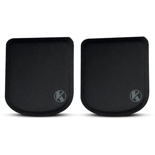 Ultra-Thin Portable Laptop Wrist Rest Pads (Onyx Black) - color: Onyx Black