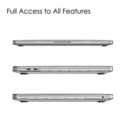 Fintie Hard Shell Case for MacBook Pro 13 Inch, Frost Clear | A2338(M2 M1) A2251 A2289 A2159 A1989 A1706 A1708 (2016-2023) with/Without Touch Bar, Snap-On Cover, Lightweight - color: Frost Clear, size: Pro 13 Inch