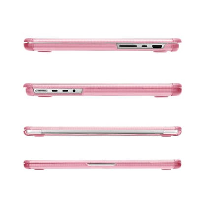 MOSISO Compatible with MacBook Pro 14 inch Case M5 M4 M3 M2 M1 2026-2021 | 3 in 1 Kit Anti-Crack Hard Shell with TPU Bumper, A3427 A3426 A3434 A3112 A3185 A3401 A2918 A2992 A2779 A2442, Chalk Pink - color: Chalk Pink