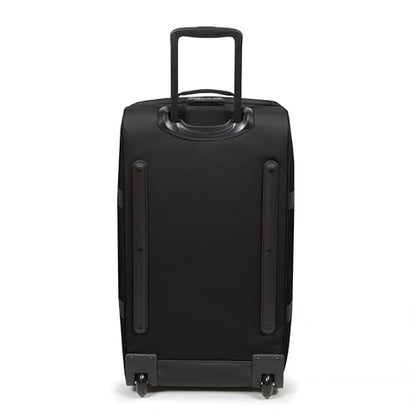 Eastpak Tranverz M – 78L Large Wheeled Luggage with Dual Compartments, TSA Lock, Compression Straps & Smooth-Wheeling System, Black - color: Black, size: 78 Liter Checked Bag