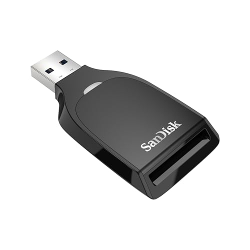 SANDISK QuickFlow SD UHS-I Card USB-A Reader - SDDR-C731-GNANN