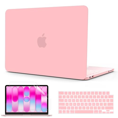 B BELK for MacBook Neo Case 13 inch 2026 Release Model A3404, Pink | Scratch Resistant Protective Matte Plastic Hard Shell for Mac Noe Case A18 Pro Chip, Lightweight, Easy Snap-On, Slim Fit - color: Pink
