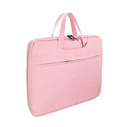 Laptop Case Sleeve with Handle,Spacious Laptop Bag with Pocket,Laptop Sleeve for Laptop Tablet Man Woman - color: Pink