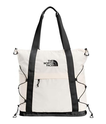 THE NORTH FACE Borealis Tote Bag | Over Shoulder & Backpack Carry Options, Water Repellent, 16" Laptop Sleeve - color: Gardenia White/Tnf Black-npf