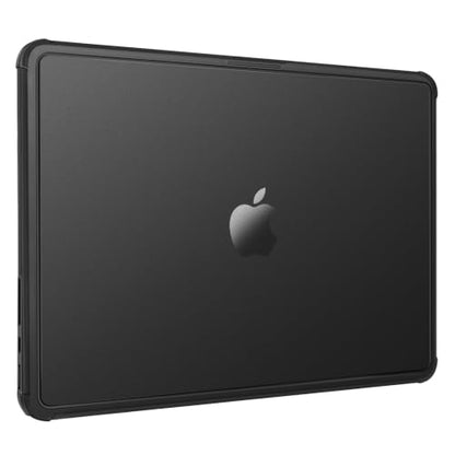 MOSISO Compatible with MacBook Pro 14 inch Case M5 M4 M3 M2 M1 2026-2021 | Enhanced Shock-Absorbing Perimeter Matte Hard Case, A3427 A3426 A3434 A3112 A3185 A3401 A2918 A2992 A2779 A2442, Space Black - color: Space Black