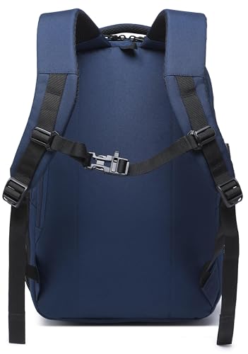 Wotony Military tactical backpack Laser-Cut MOLLE Webbing, backpack for men small tactical assault bag (Blue, 20 inch) - color: Blue, size: 20 inch