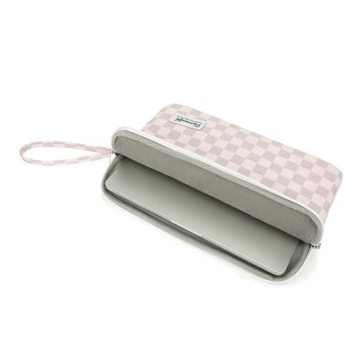 canvaslife 13.3-inch Notebook Computer, Shockproof, Waterproof and Protective Travel Notebook Computer case, Suitable for 13-13.3-inch Notebook Computer Cases (Neutral Checker) - color: New Neutral Checker, size: 13 inch/13.3 inch