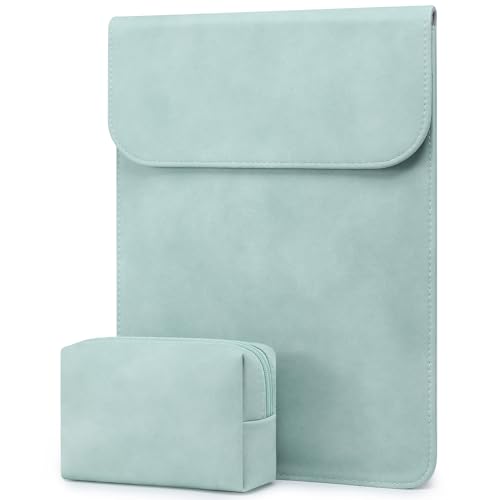 HYZUO 13 Inch Laptop Sleeve PC Case for MacBook Pro 13 M2 M1 2026-2016, 13" MacBook Neo 2026 A3404, MacBook Air 13 M5 A3449 M4 M3 M2 M1 2026-2018, 13" iPad Pro/Air, Surface Pro, XPS 13, Mint Green - color: Mint Green, size: 13 Inch