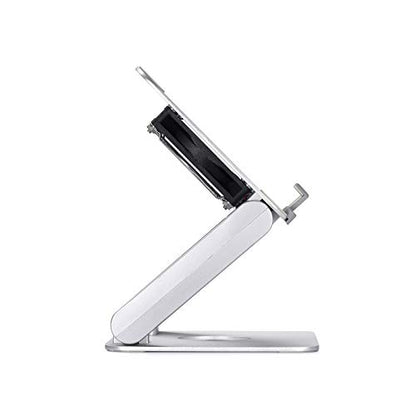 Surface Pro Tablet Stand with Quiet Cooling Fan for Microsoft Surface & iPad Pro/Air/Mini,Samsung Galaxy,Up to 13'' Tablets - color: Silver