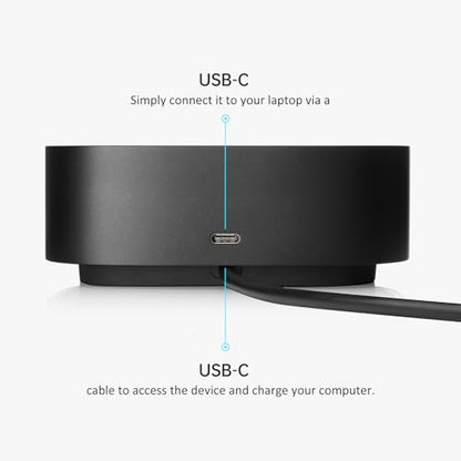 HP Docking Station for Laptop Dual Monitor and Charging Bundle - HP USB-C G5 Dock with 120W AC Adapter, HDMI & DP Cable & USB-C Cable