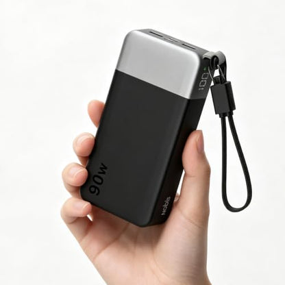 NOBIS Power Bank 90W 20000mAh Laptop Portable Charger - color: Black
