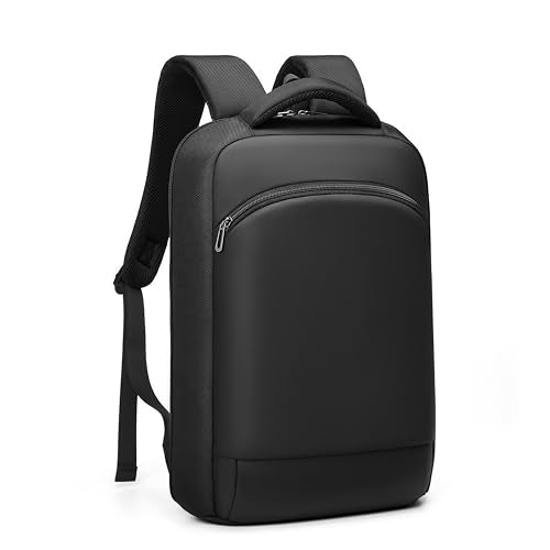 Slim Laptop Backpack for Men 15.6 Inch Lightweght Business Backpack Waterproof Travel Backpack with USB Charger Port Computer Bag College Backpacks Gifts for Men Women - size: Medium