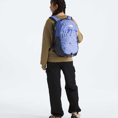 The North Face Borealis Laptop Pack, Peri Glow/Smt Navy/Lemon Mist, OSFA | Everyday Travel Bag, Laptop Sleeve, Reflective Details - color: Periwinkle Glow/Summit Navy/Lemon Mist