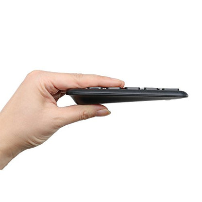 Adesso WKB-4050UB Wireless Keyboard with Built-in Touchpad, 24GHz RF Technology, Ultra-Slim Scissor Switch Keys, 30ft Range, USB Wireless Receiver