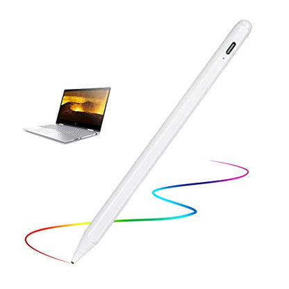 Stylus Pens for HP Envy X360 Convertible 2-in-1 Touch Screen Laptop 15.6" | Active Stylus Digital Pencil Fine Tip Stylus for HP Envy X360 Convertible 2-in-1 Laptop 15.6" Pen,White