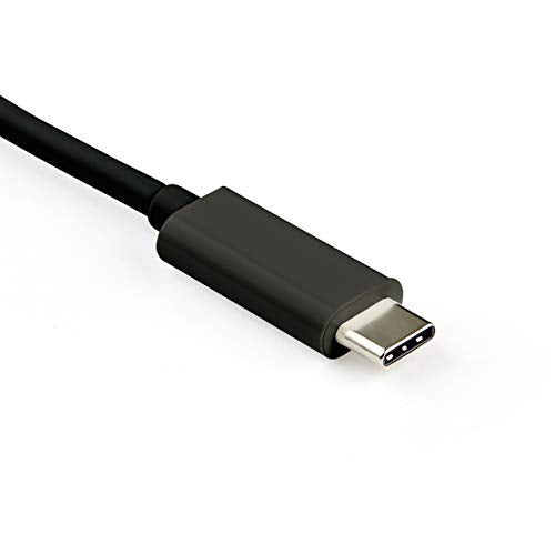 StarTech.com USB C to DisplayPort Adapter with Power Delivery - 8K 60Hz /4K 120Hz USB Type C to DP 1.4 Video Converter w/ 60W PD Pass-Through Charging - HBR3 - Thunderbolt 3 Compatible (CDP2DP14UCPB) | 4K 120Hz, HDR, HBR3, DSC, 32.4Gbps, DP Alt Mode, DP m