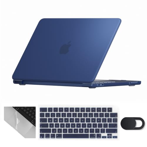 Se7enline for MacBook Neo Case 13 inch 2026 Model A3422,Indigo | 4 in 1 Laptop Case,Keyboard Cover,Trackpad Protector,Webcam Cover,Anti-Scratch Anti-Drop Full Protection Slim Lightweight - color: Indigo, size: 13 Inch