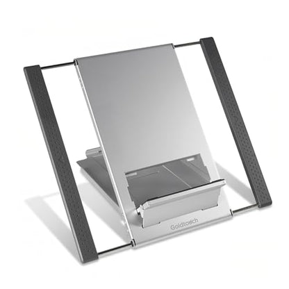 Goldtouch KOV-GTLS-0055 Go! Travel Laptop and Tablet Stand (Aluminum),Black