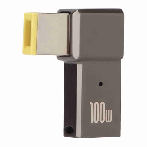 USB C to Slim Tip Adapter, 100W 5A PD Charge Converter, USB C Female Input to Rectangle Power Adapter for Laptop, DC Power Charging for Notebook