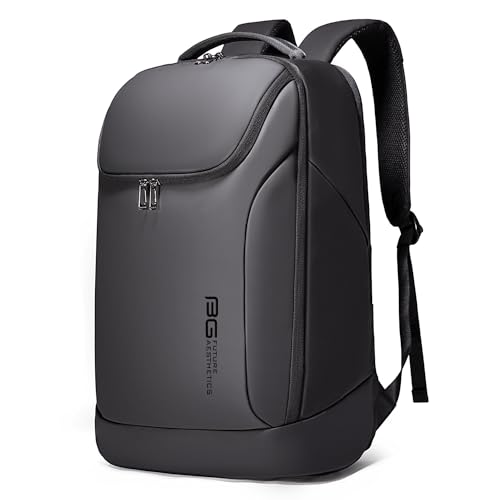 FUTURE AESTHETICS Business Smart Backpack Waterproof for women,men,Fight Approved Durable Backpack suitable as overnight and travel backpack (Black) - color: Black
