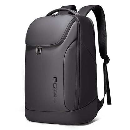 FUTURE AESTHETICS Business Smart Backpack Waterproof for women,men,Fight Approved Durable Backpack suitable as overnight and travel backpack (Black) - color: Black