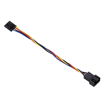 DC Power Cable Kit with 5 Interchangeable Adapters Pin to 4 Converter Fan Cooler Compatible Cord for Laptop Router LED Strip