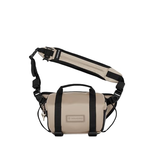 WANDRD All New ROGUE Sling V2: Weather-Resistant Everyday Carry Bag with Lightning Fast Access, Customizable Interior, Laptop Sleeve & Tripod Pocket – Minimalist Crossbody for Travel, EDC & Creators - color: Yuma Tan, style: 4l