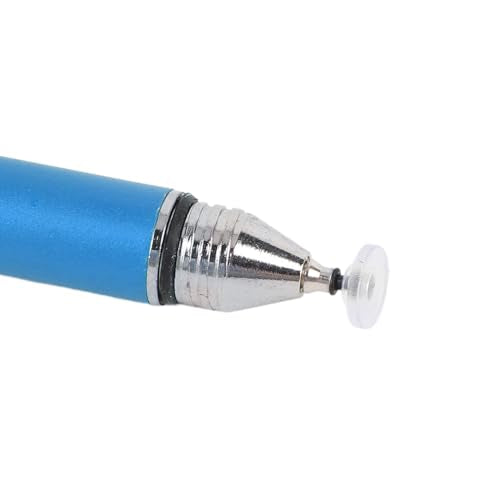 Dioche Capacitive Stylus Pen 2 in 1 Stylus Pen - High Sensitivity Double End Capacitive with Two Tips for Touch Screen & Digital Calendar - Dark Blue (Blue) - color: Blue